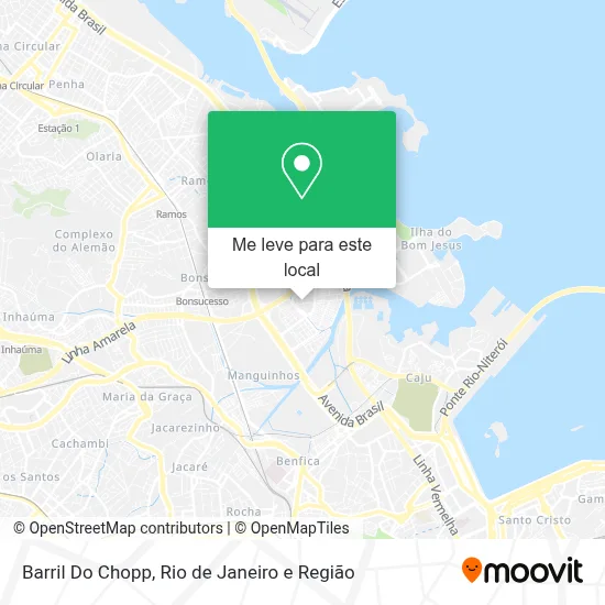 Barril Do Chopp mapa