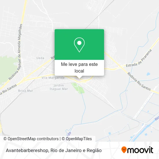 Avantebarbereshop mapa