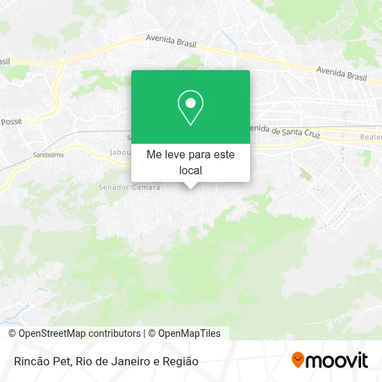 Rincão Pet mapa