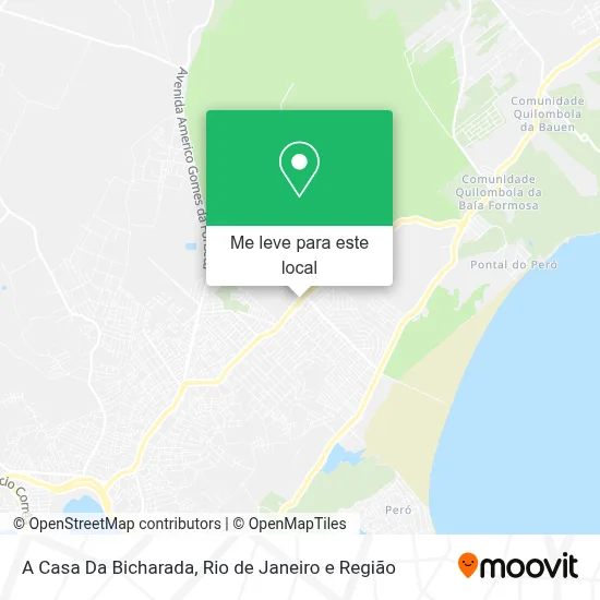 A Casa Da Bicharada mapa