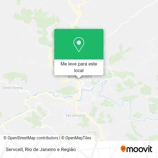 Servcell mapa