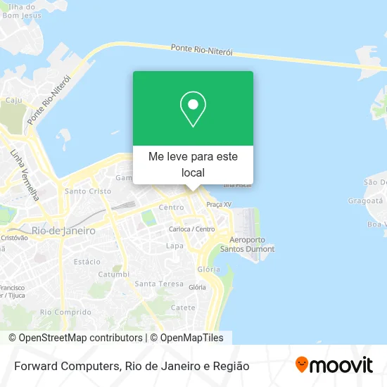Forward Computers mapa