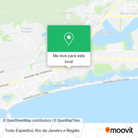 Todo Espanhol mapa