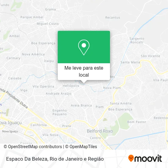 Espaco Da Beleza mapa