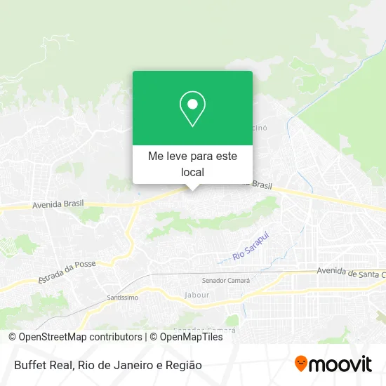 Buffet Real mapa