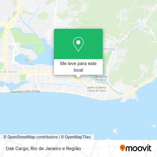 Oak Cargo mapa
