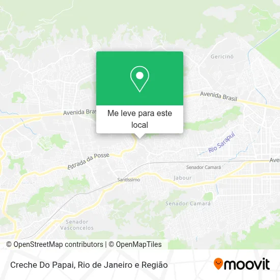 Creche Do Papai mapa