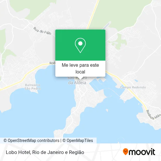 Lobo Hotel mapa