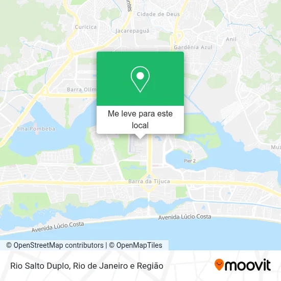 Rio Salto Duplo mapa