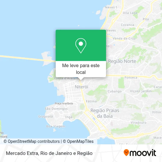 Mercado Extra mapa