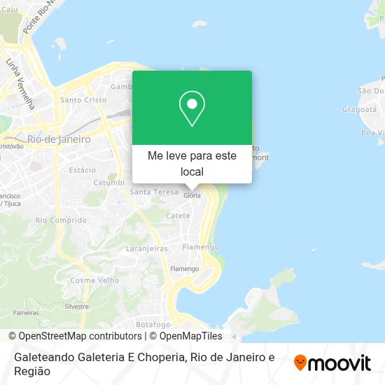 Galeteando Galeteria E Choperia mapa