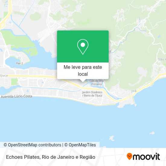 Echoes Pilates mapa