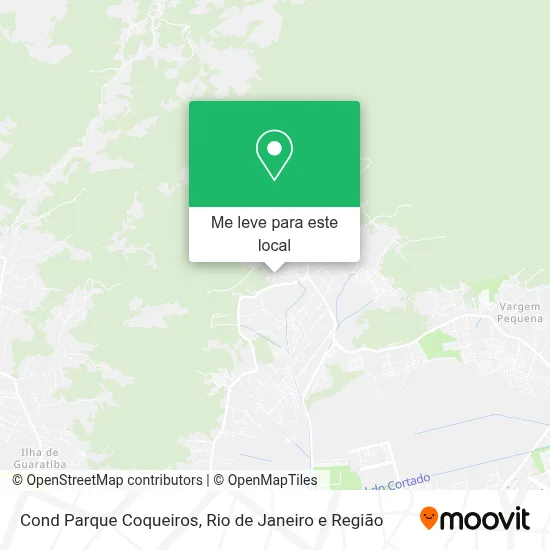 Cond Parque Coqueiros mapa