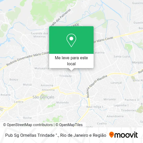 Pub Sg Ornellas Trindade ". mapa