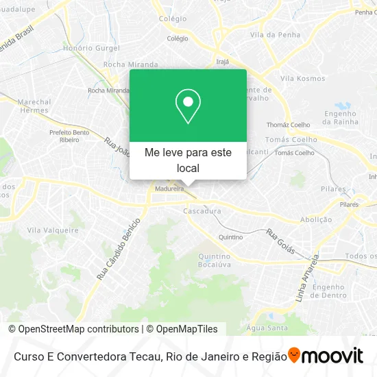 Curso E Convertedora Tecau mapa
