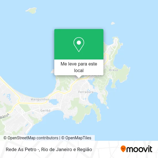 Rede As Petro - mapa