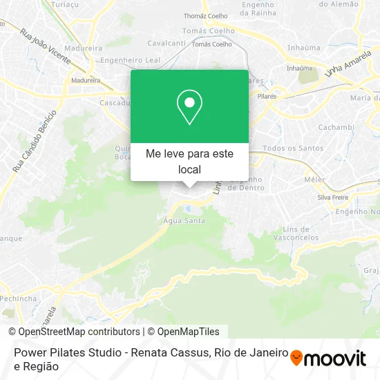 Power Pilates Studio - Renata Cassus mapa