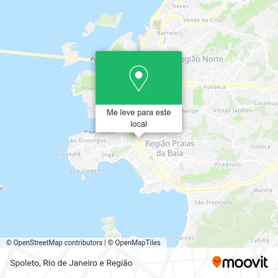 Spoleto mapa