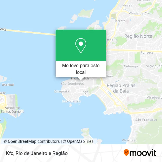 Kfc mapa
