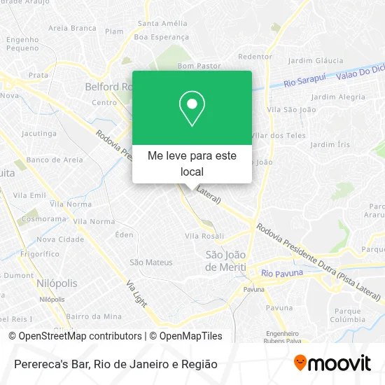 Perereca's Bar mapa