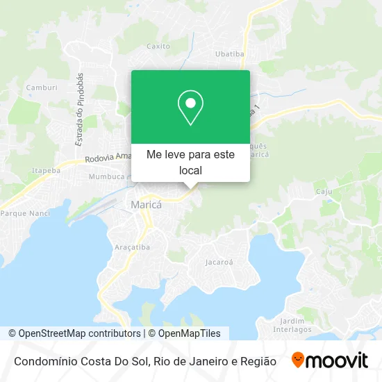 Condomínio Costa Do Sol mapa