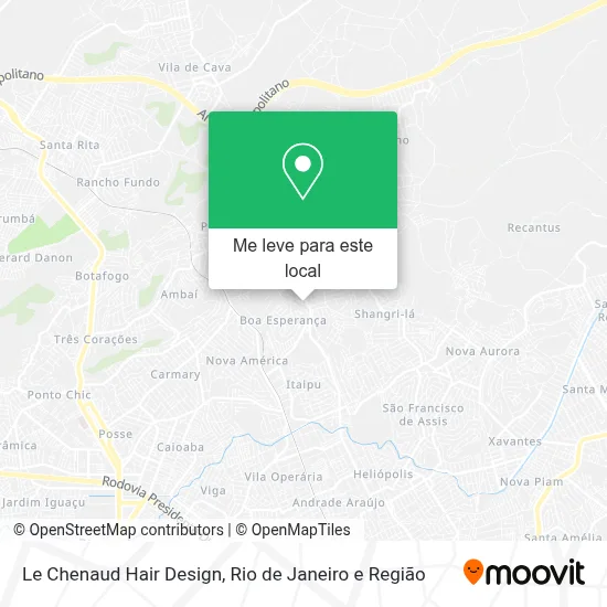 Le Chenaud Hair Design mapa