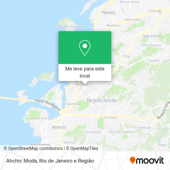 Ahchic Moda mapa