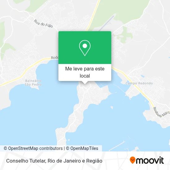 Conselho Tutelar mapa