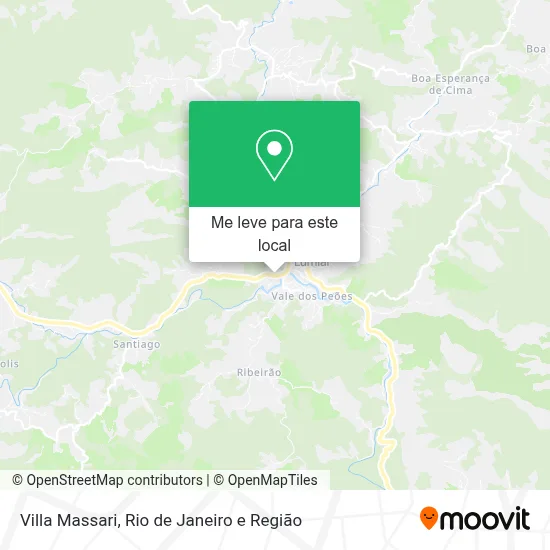 Villa Massari mapa