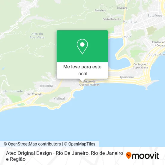 Atec Original Design - Rio De Janeiro mapa