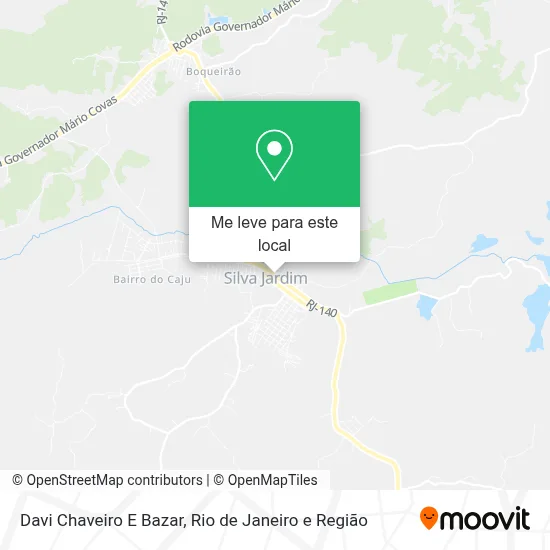 Davi Chaveiro E Bazar mapa