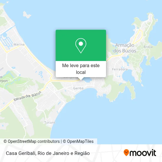 Casa Geribali mapa