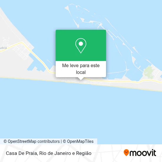 Casa De Praia mapa
