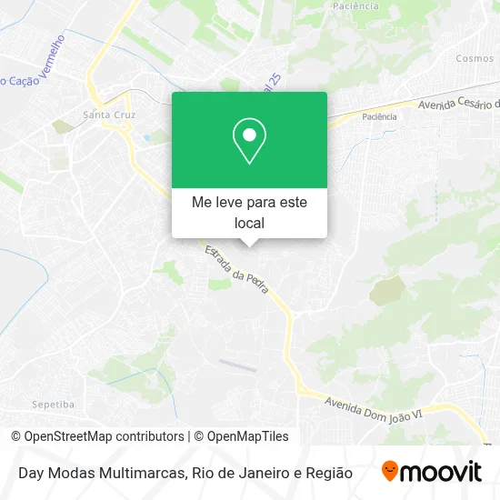 Day Modas Multimarcas mapa