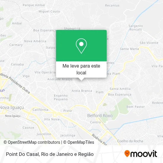 Point Do Casal mapa