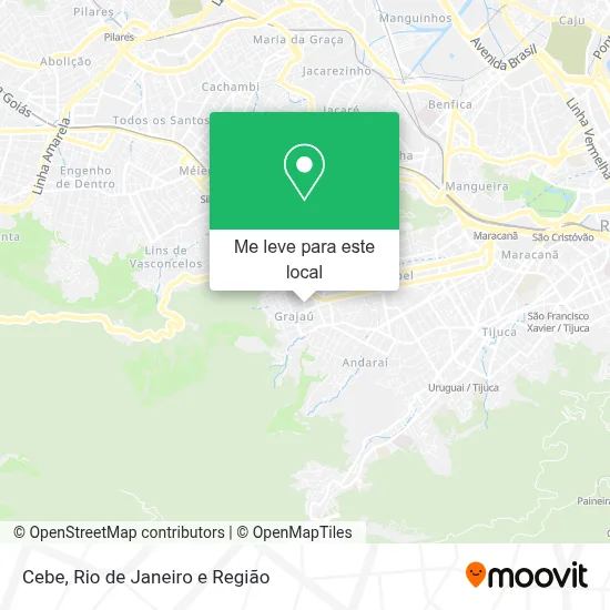 Cebe mapa