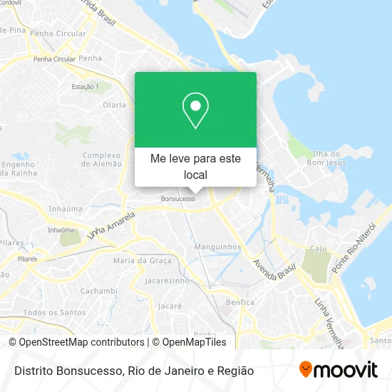 Distrito Bonsucesso mapa