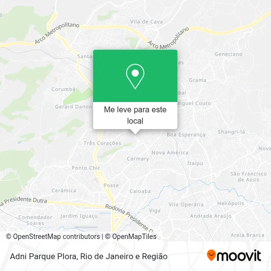 Adni Parque Plora mapa