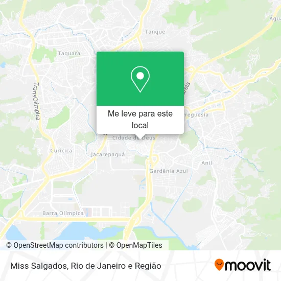 Miss Salgados mapa