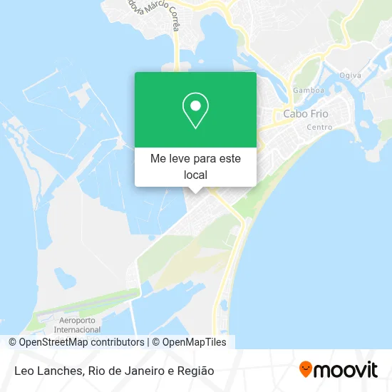 Leo Lanches mapa