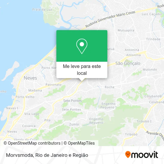 Morvsmoda mapa
