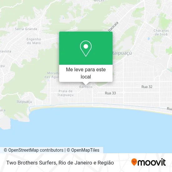 Two Brothers Surfers mapa