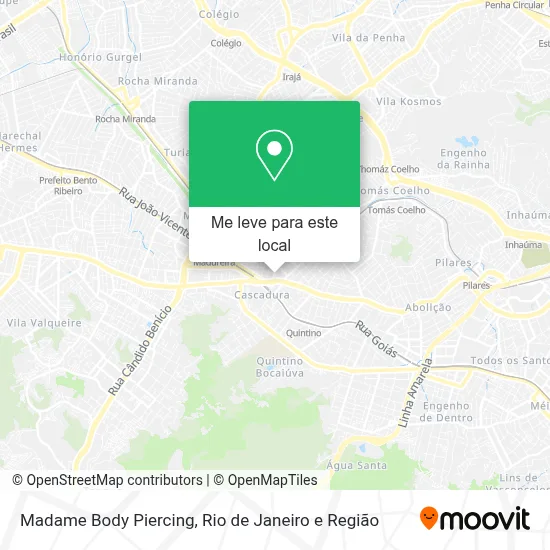 Madame Body Piercing mapa