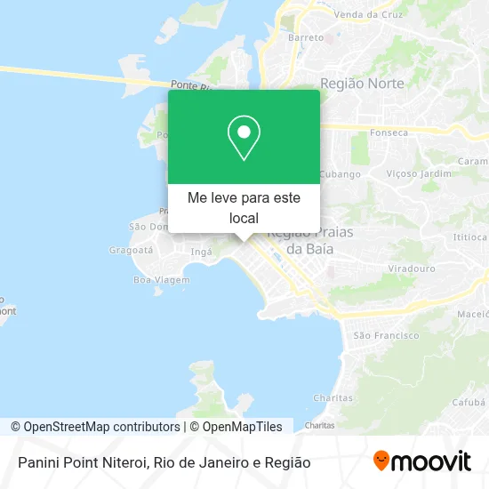 Panini Point Niteroi mapa