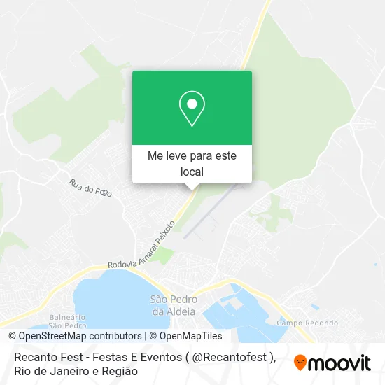Recanto Fest - Festas E Eventos ( @Recantofest ) mapa