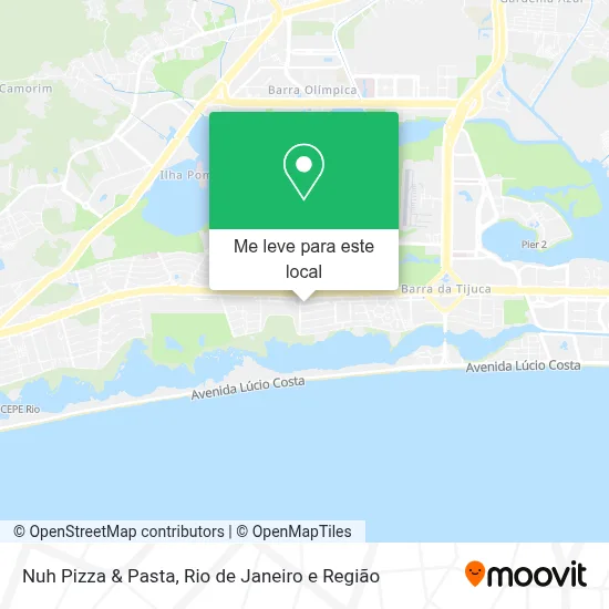 Nuh Pizza & Pasta mapa
