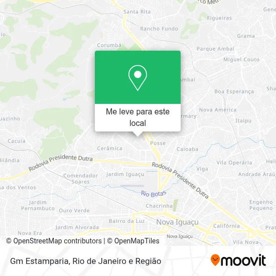 Gm Estamparia mapa