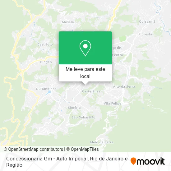 Concessionaria Gm - Auto Imperial mapa