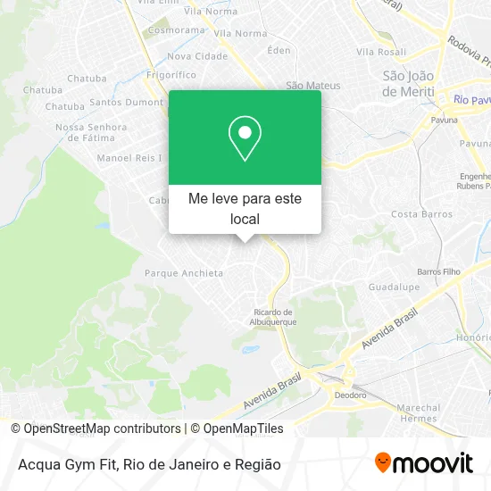 Acqua Gym Fit mapa