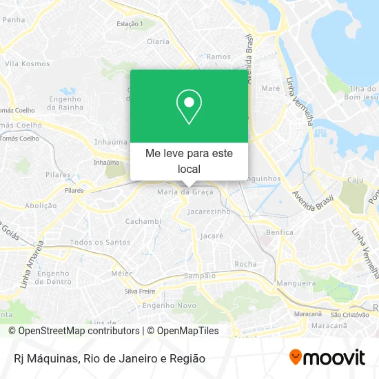 Rj Máquinas mapa